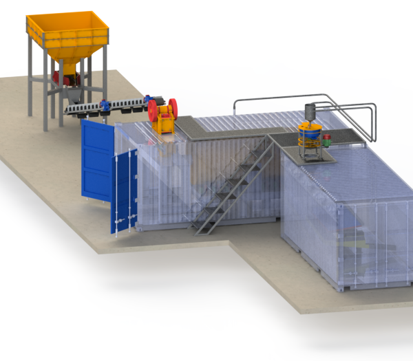 CGP-1 Containerised 5TPH Cold Processing Plant