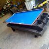 Ami-Flo shaking table with vulcanized rubber/urethane working surface on a fiberglass deck.